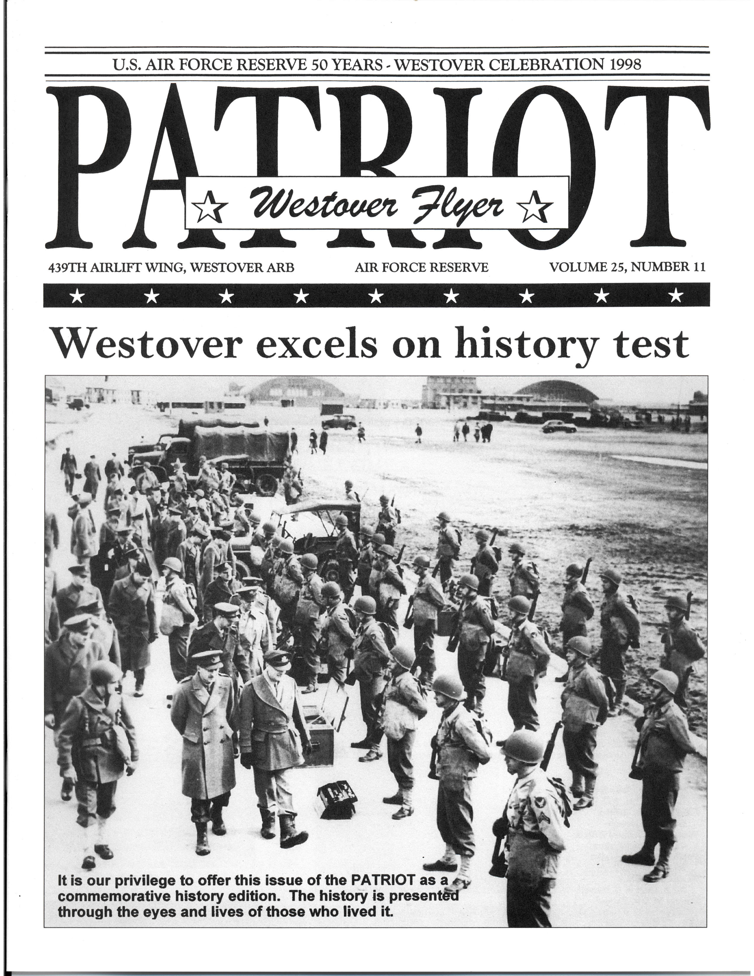 Historical 50 years Patriot Magazine Cover