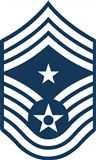 Command Chief Master Sergeant CMSgt stripes