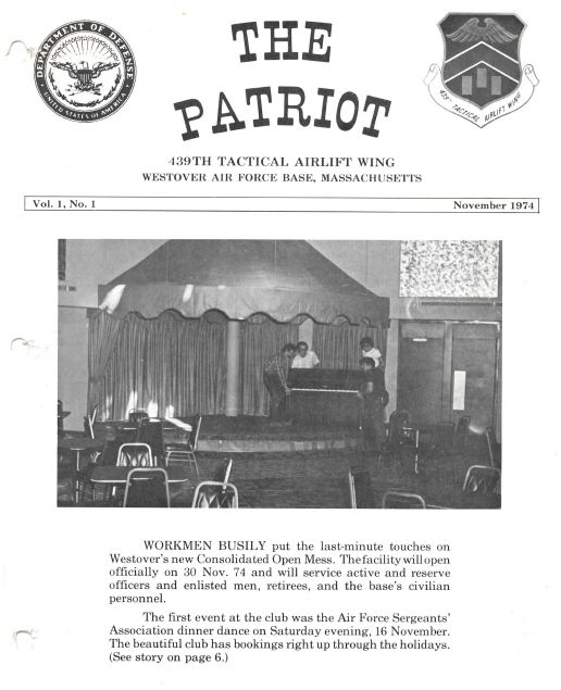 November 1974 Patriot Magazine Cover